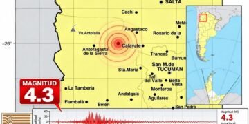 Temblor en los Valles Calchaquíes: un sismo de 4,3 se sintió en Salta, Catamarca y Tucumán