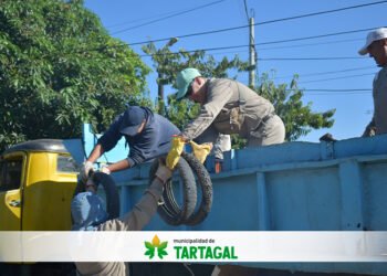 Tartagal: retiraron más de 11 toneladas de chatarra en barrios de la zona sur para prevenir el dengue