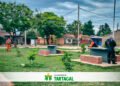 Tartagal: el municipio sigue con barrido, desmalezado y arreglos en plazas, barrios y Sachapera