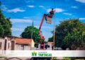 Tartagal: renuevan luminarias en barrio Provincias Unidas y siguen con la limpieza urbana