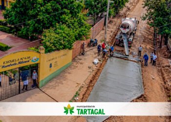 Tartagal: arrancó el asfaltado de calle Belgrano, una obra que los vecinos reclamaban desde hace años